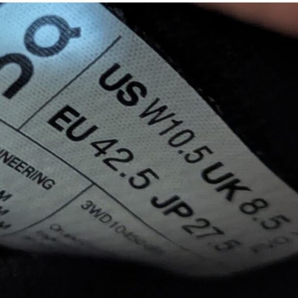 On Cloudswift 3 Men's W Size 10.5 black & white Running Shoes - Picture 7 of 13